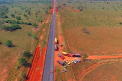 Obras da rodovia que liga Santa Rita do Pardo a Bataguassu - Foto Edemir Rodrigues