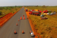 Obras da rodovia que liga Santa Rita do Pardo a Bataguassu - Foto Edemir Rodrigues