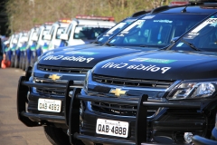 Governador entrega Viaturas para as Policias de MS - Foto Edemir Rodrigues