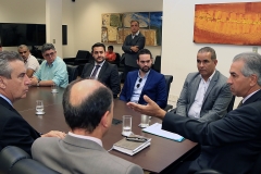 Reunião do Governador com Representantes da JBS, A. Legislativa, Ministério Publico e Sind. dos Trabalhadores - Foto Edemir Rodrigues