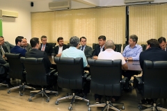 Reunião do Governador com Representantes da JBS, A. Legislativa, Ministério Publico e Sind. dos Trabalhadores - Foto Edemir Rodrigues