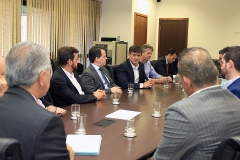 Reunião do Governador com Representantes da JBS, A. Legislativa, Ministério Publico e Sind. dos Trabalhadores - Foto Edemir Rodrigues