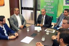 Reunião do Governador com Representantes da JBS, A. Legislativa, Ministério Publico e Sind. dos Trabalhadores - Foto Edemir Rodrigues