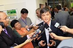 Reunião do Governador com Representantes da JBS, A. Legislativa, Ministério Publico e Sind. dos Trabalhadores - Foto Edemir Rodrigues